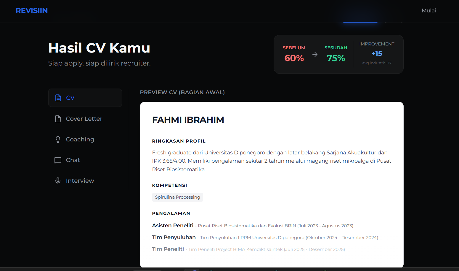 Hasil Rewrite